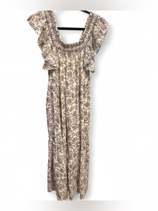 Free People Dresses & Skirts - NWT Free People Cream Floral Flowy Maxi‎ Dress MSRP$148